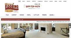 Desktop Screenshot of houseofflooringinc.com